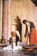 Young Greeks at the Mosque Jean Leon Gerome